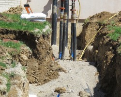 Commercial Geo Outside Piping Commercial Geo Outside Piping